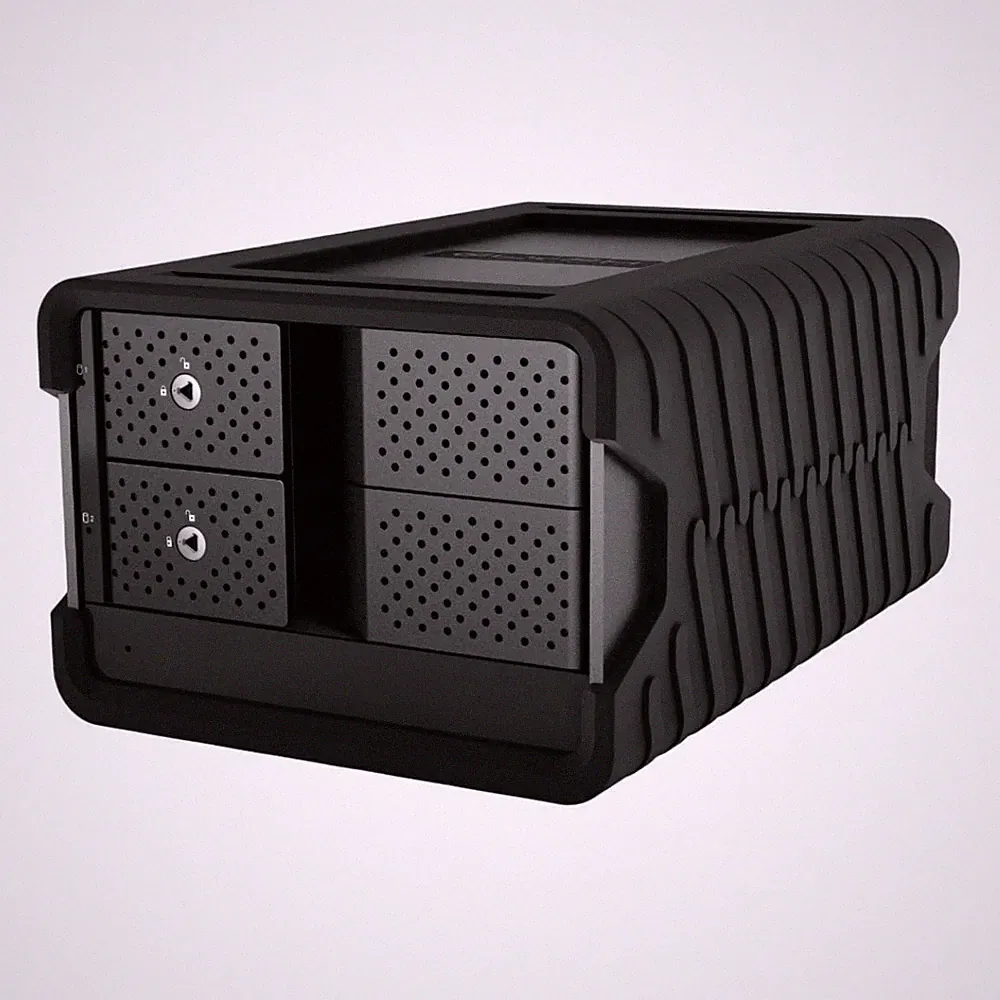 Glyph Blackbox Pro Raid 40TB USB C 3.1 Desktop Drive 7200 RPM (Black)